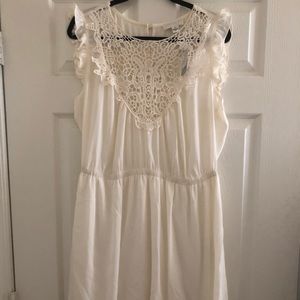 Cream Spring Dress